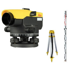 LEICA NA320 SET - комплект: нивелир + штатив + рейка