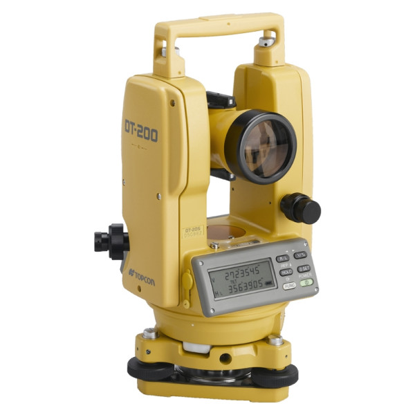 TOPCON DT-207 / 207L - теодоліт електронннй 7"