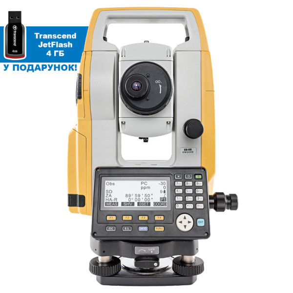 TOPCON ES-62 - тахеометр електронний безвідбивачевий, 2"