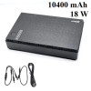 UPS DC1018P 10400 mAh - джерело безперебійного живлення ДБЖ для роутера, сигналізації, камери