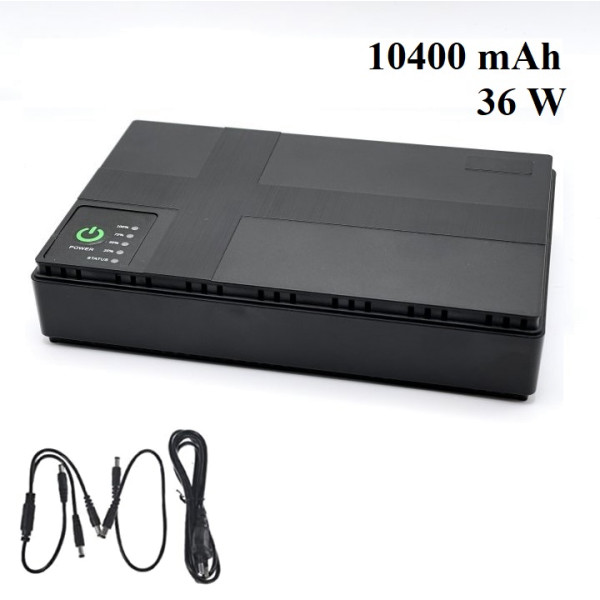 UPS DC1036P - джерело безперебійного живлення ДБЖ для роутера, сигналізації, камери