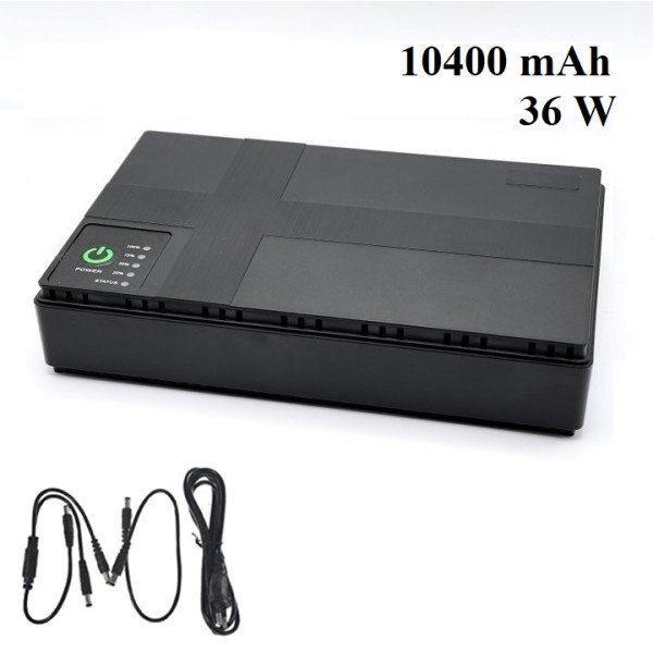 UPS DC1036P - источник бесперебойного питания ИБП для роутера, сигнализации, камеры
