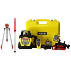 NIVOLINE RL2R SET - комплект: лазерный ротационный нивелир + штатив + рейка